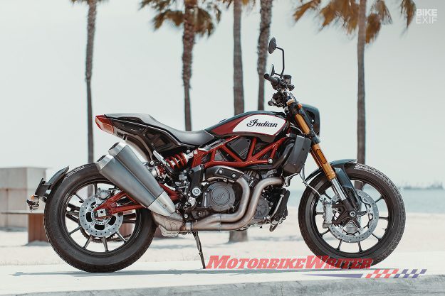 Indian FTR 1200 base and S model - S&S Cycle prototype exhaust for Indian FTR 1200