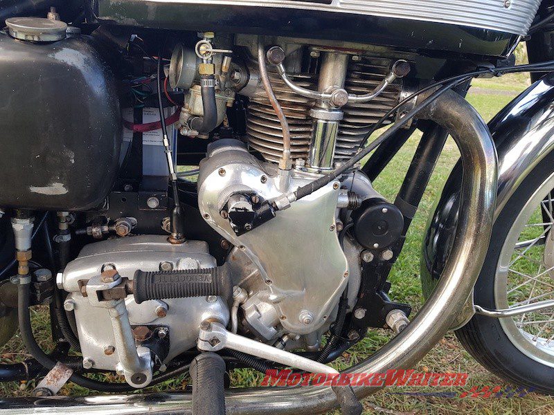 1935 Velocette Venom outfit