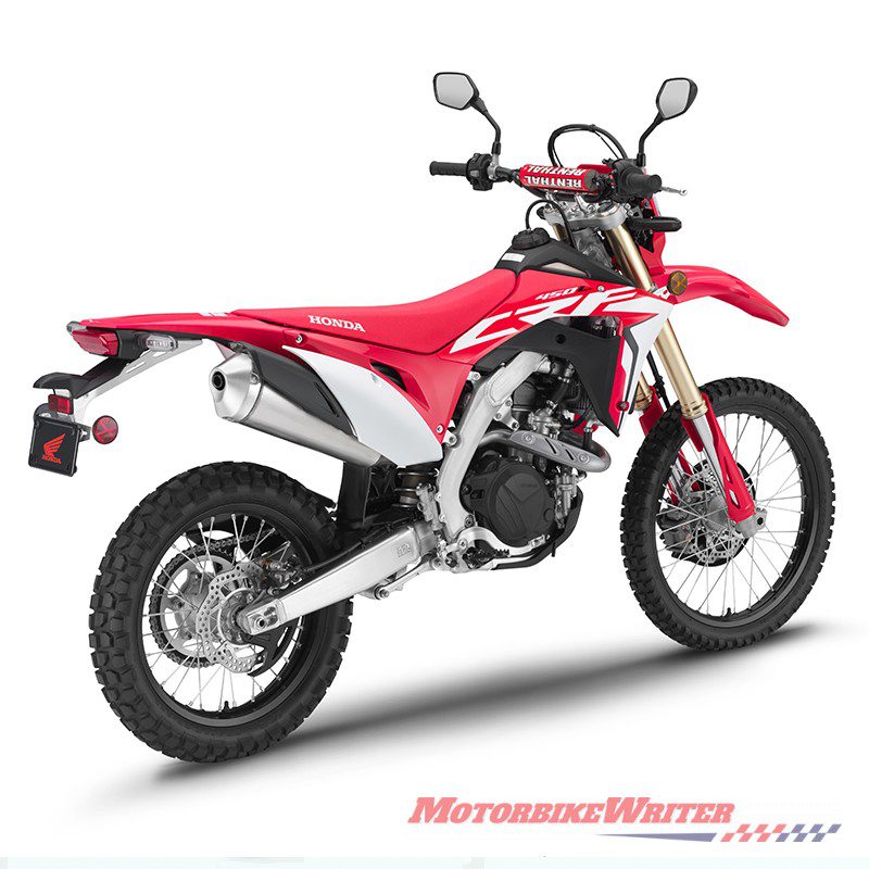 dirt bike Honda CRF450L