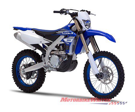 2019 Yamaha WR450F dirt