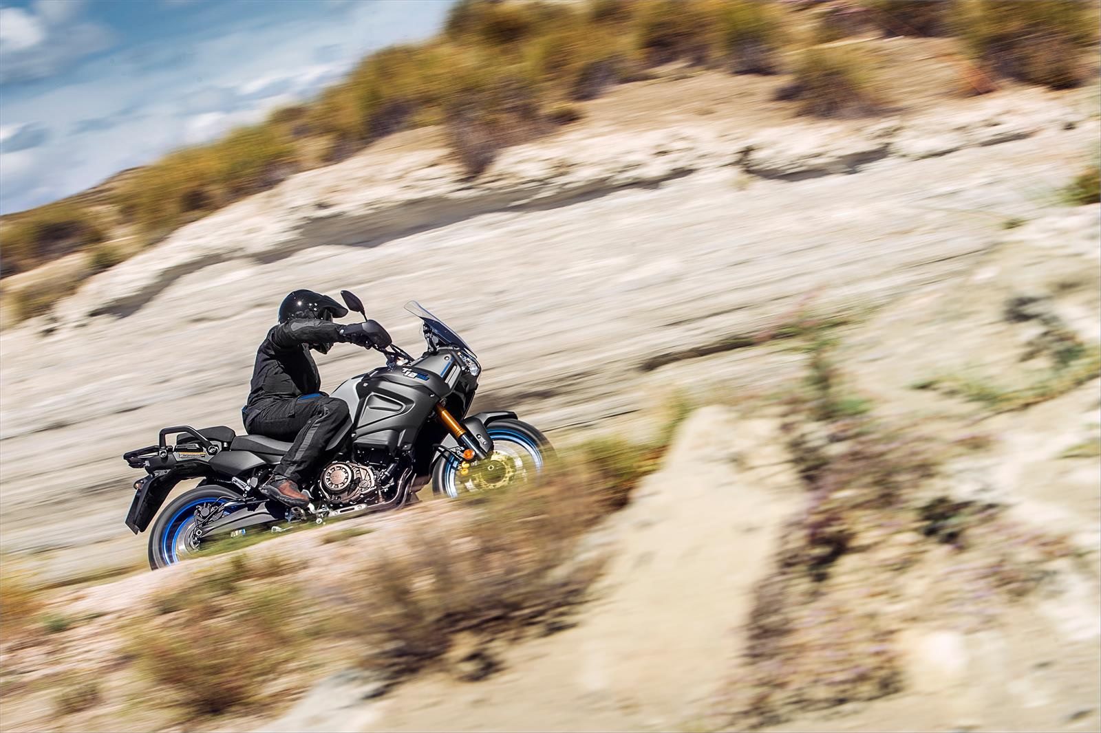 2021 Yamaha Super Tenere Riding On A Highway