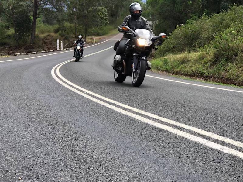 New roadworks on Mt Glorious broken leg