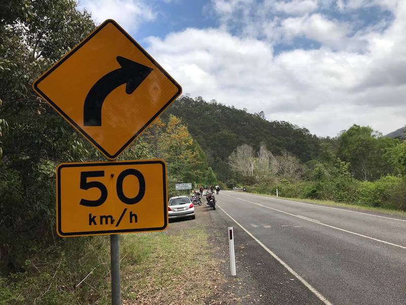 New roadworks on Mt Glorious speed