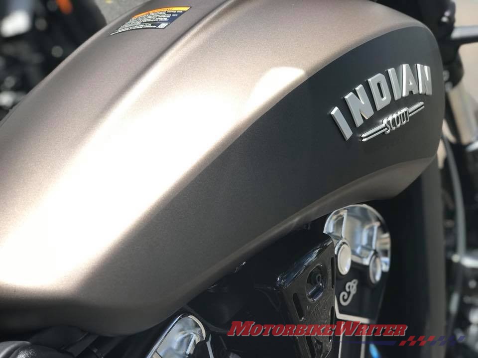 Indian Scout Bobber less is more