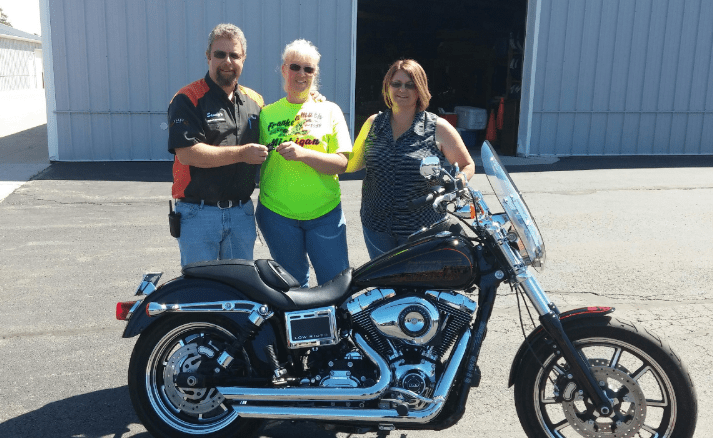 28th Annual Sandy Corley Memorial Run Biker Winner