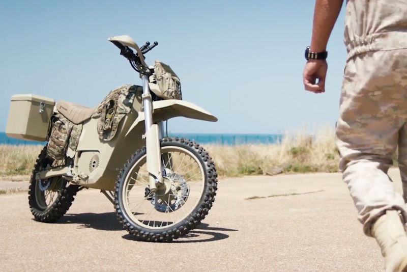 Kalashnikov electric motorcycle