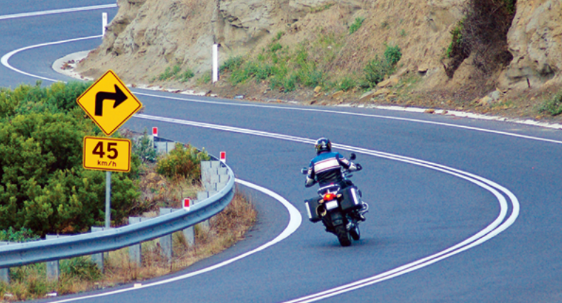 Diesel spill transport department NSW roads traffic motorcycles spills