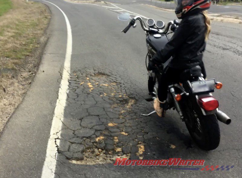 Bad Roads Rally roadworks potholes Victoria report international