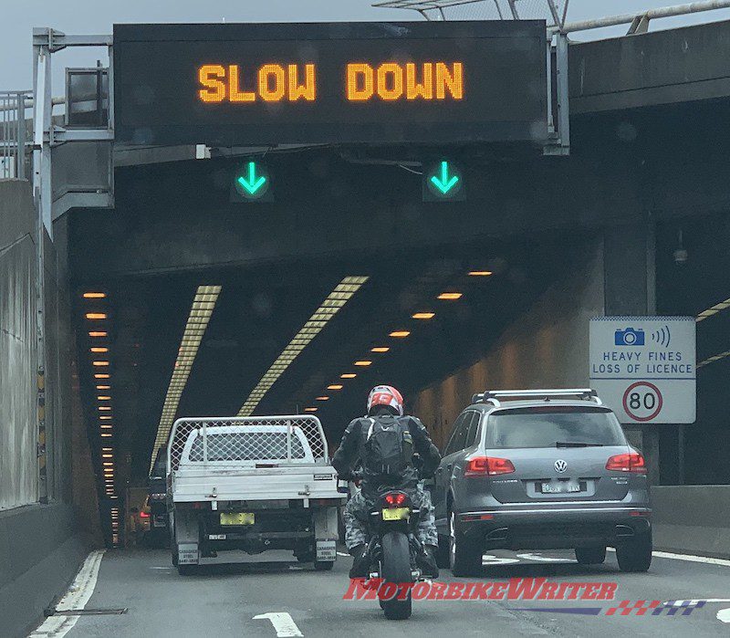 Commute traffic lane filtering speed wet NSW sydney police commuting slow speeding speed limit