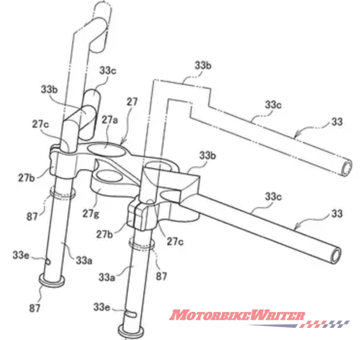 honda patent drum brakes variable riding position