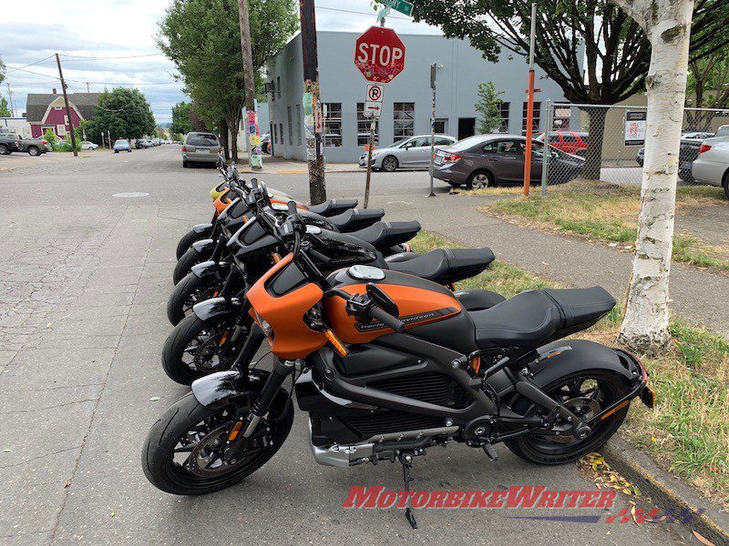 Harley-Davidson LiveWire electric motorcycle