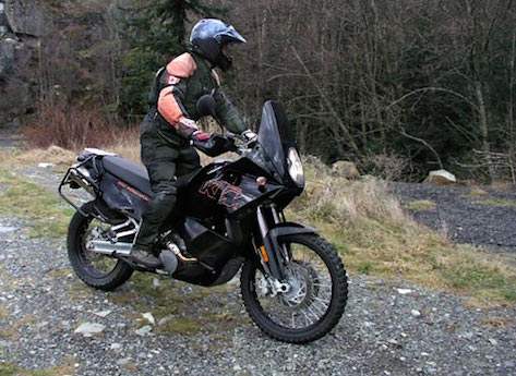 KTM 950 Adventure Electric motorcycle adventure