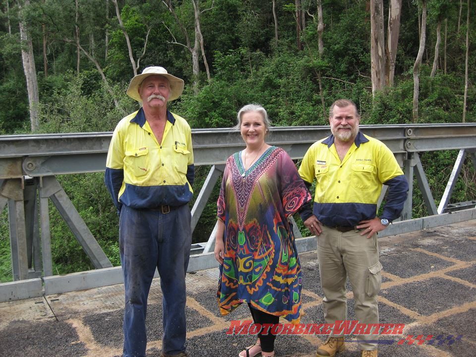 Lions Rd bridgework complete