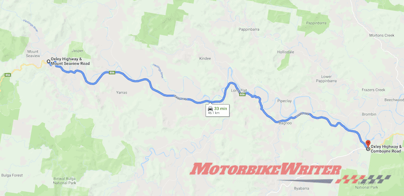 Roadworks to fix Oxley Highway mountain section