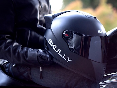 Skully AR-1 head-up display helmet