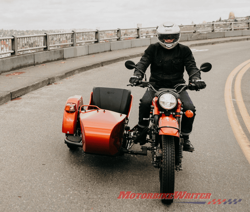 URAL electric sidecar prototype