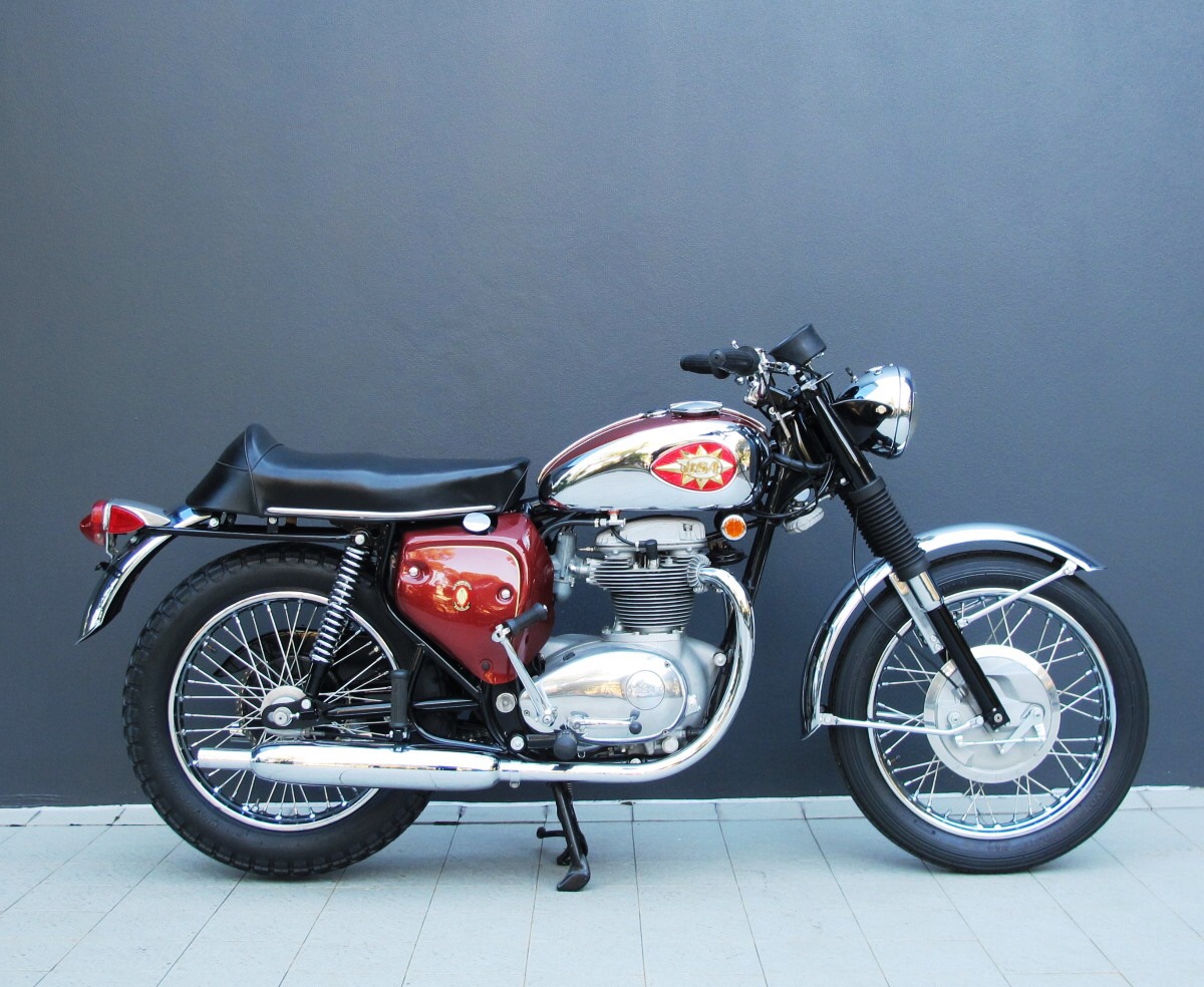 Classic motorcycles BSA