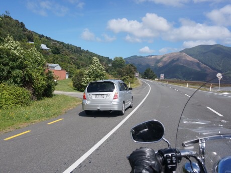 Motorists move over for bikes - cop this