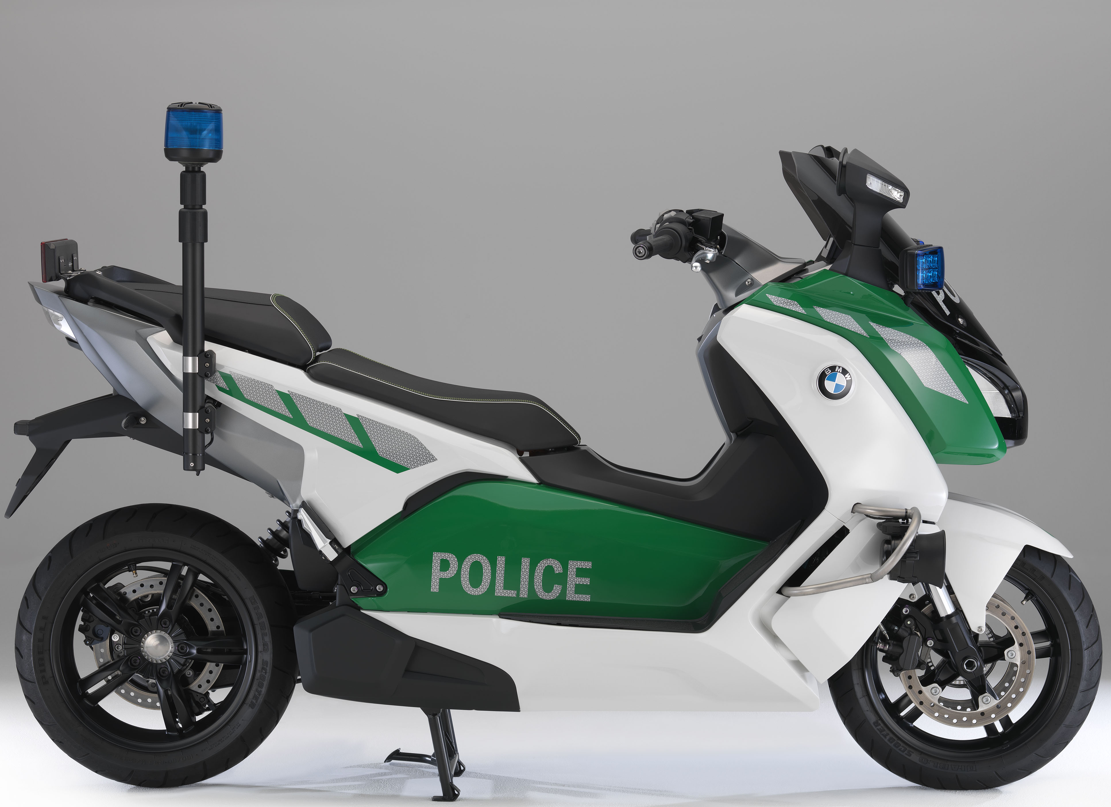 BMW's police scooter -