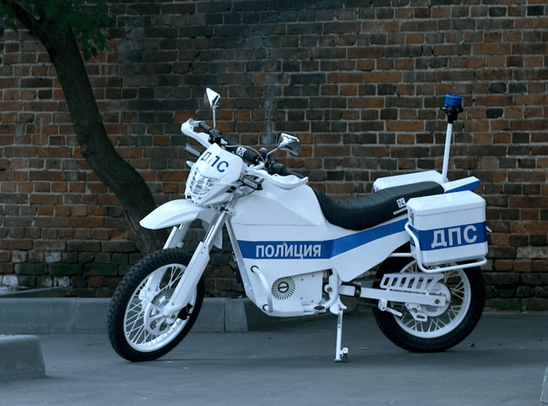 Kalashnikov electric motorcycle