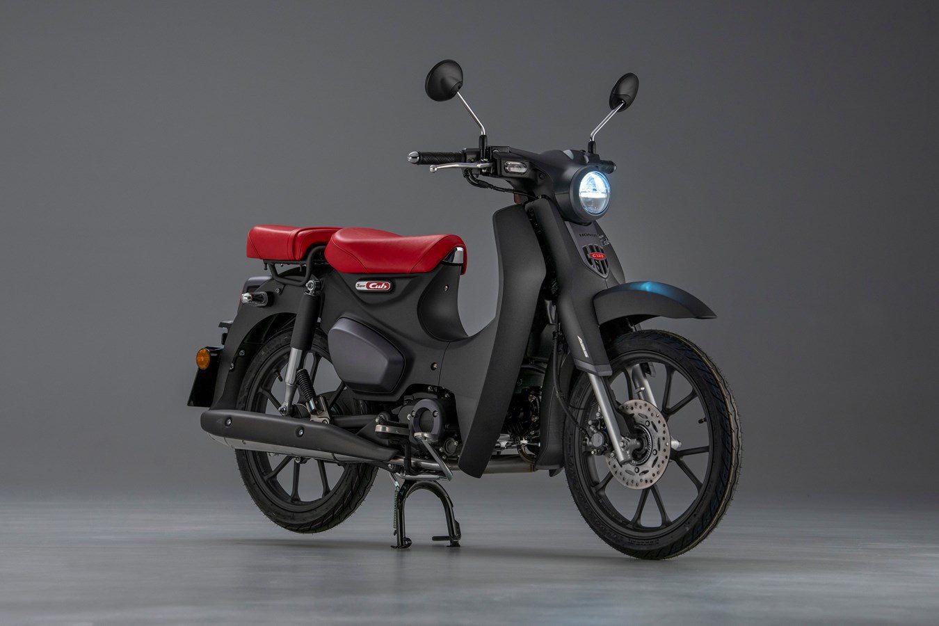 2022 Honda 125 Cub in black