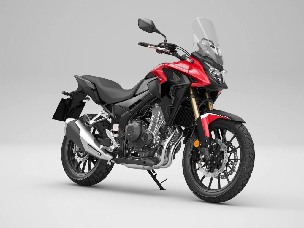 A view of the CB500X