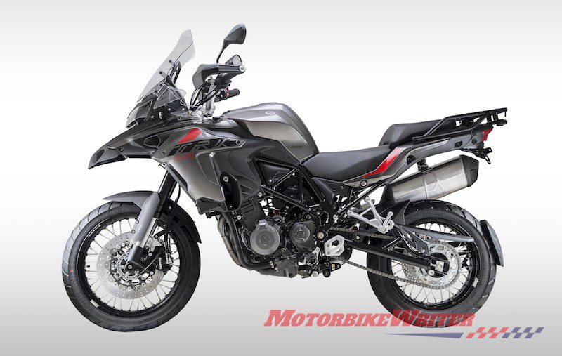 Benelli TRK 502 X baby adventure bike