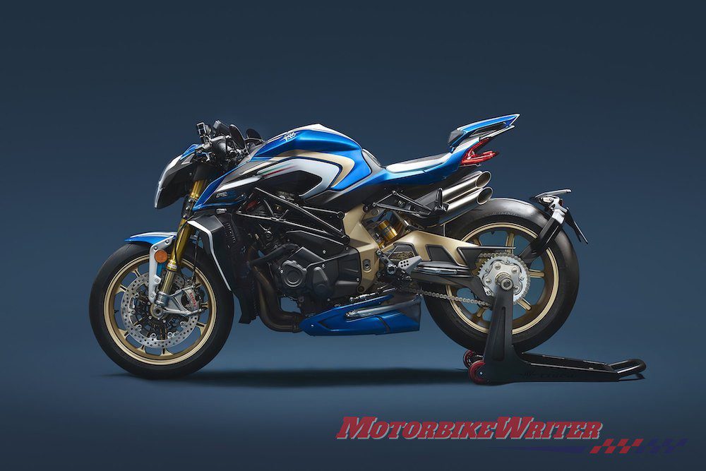 MV Agusta Brutale 1000 RR Blue & White M.L.