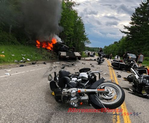 Pick-Up crash with US riders accident fallout