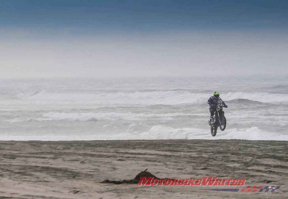 Rod Faggotter Dakar Rally lead