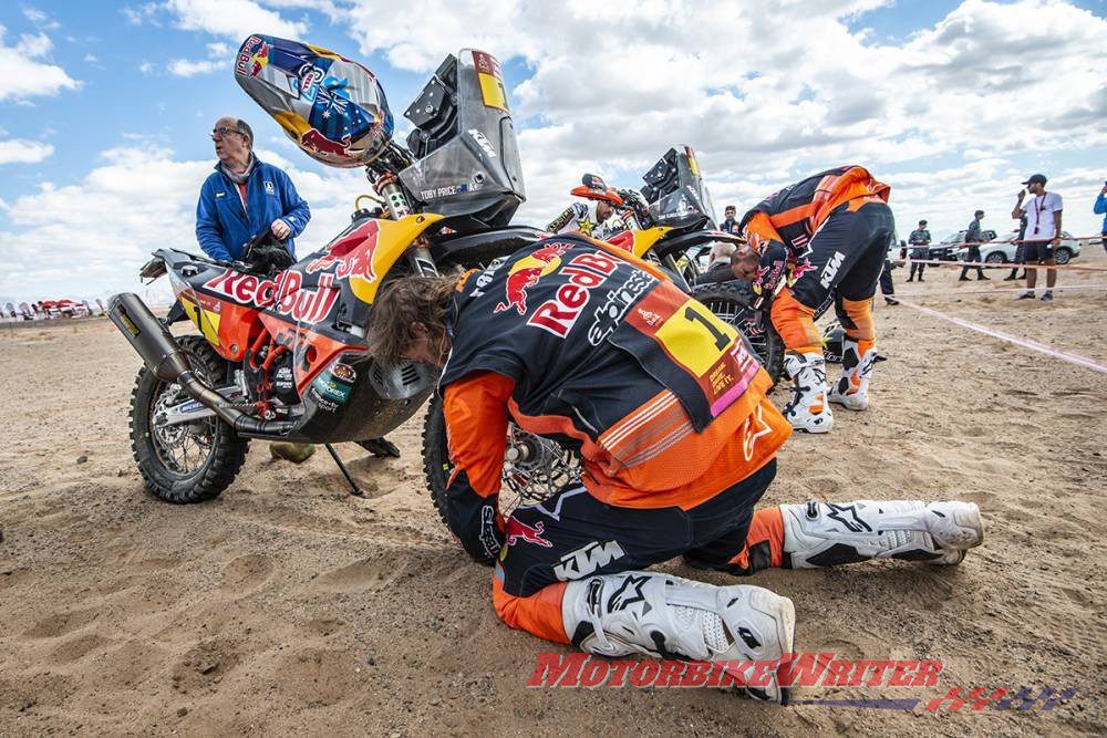 Toby Price Dakar Rally super marathon stage