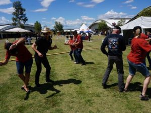 Barn dancing at HOG Rally