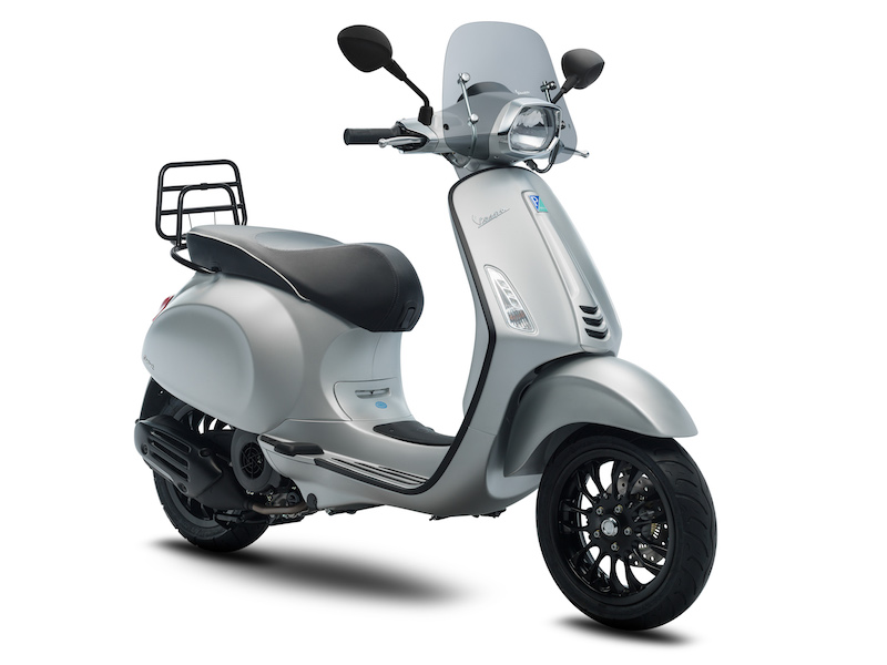 2017 Vespa Sprint Sport with accessories and stop-start technology