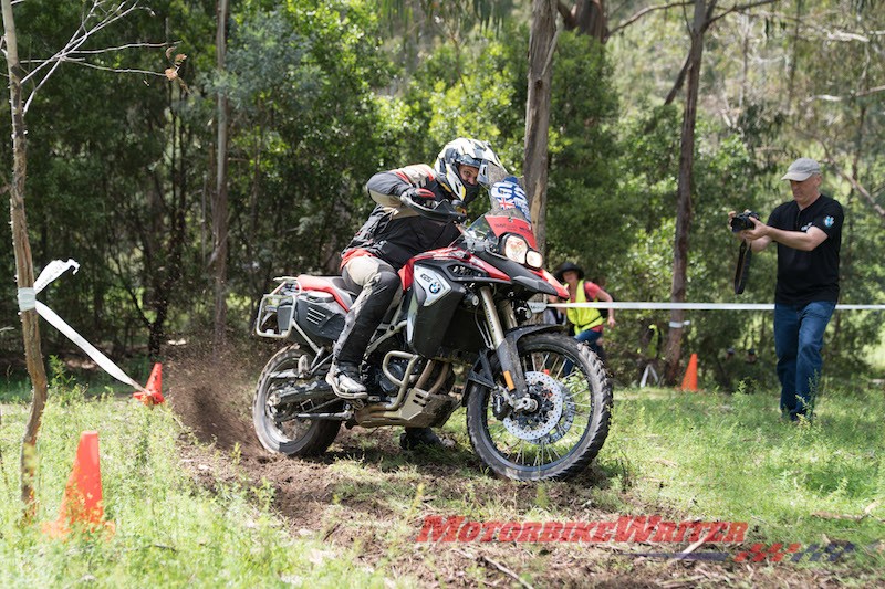 Female riders trial for GS Trophy