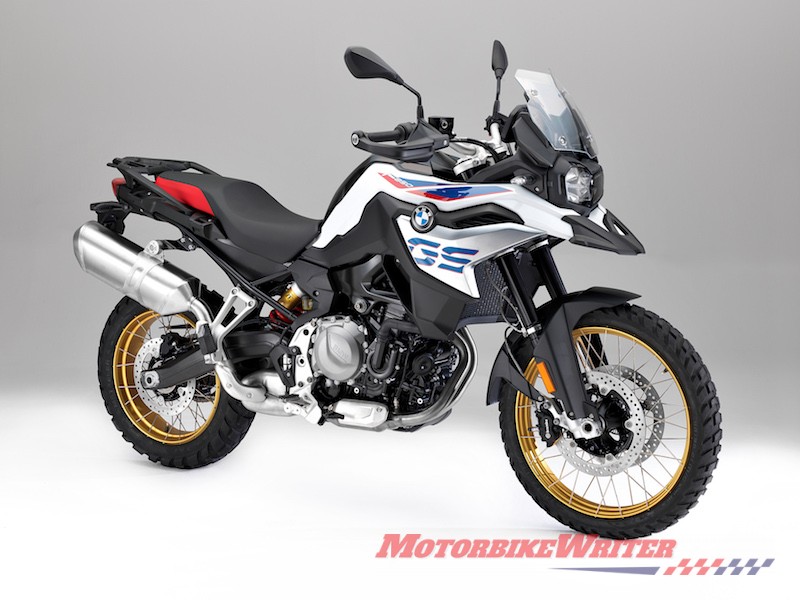 2018 BMW F 750 GS and F 850 GS midsize