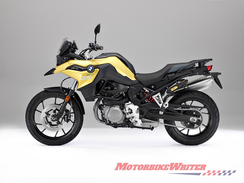 2018 BMW F 750 GS and F 850 GS midsize