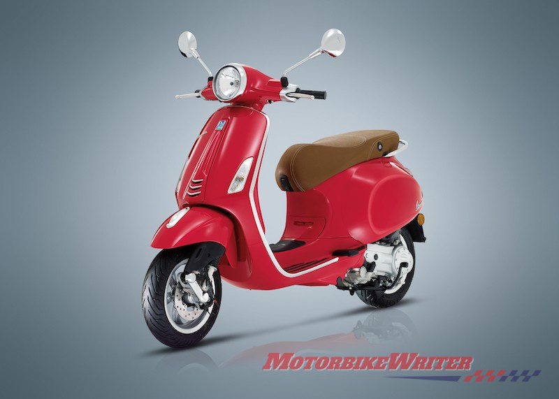 2018 Vespa Primavera 50 4T moped mopeds