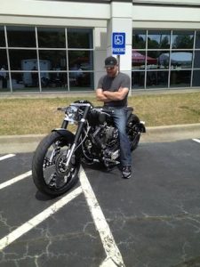 Paul Teutul Jr on his "cafe racer"