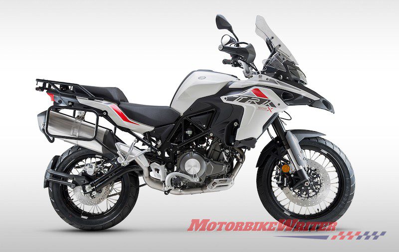 Benelli TRK 502 X baby adventure bike