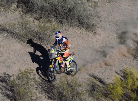 Toby Price extends lead in 2016 Dakar Rally