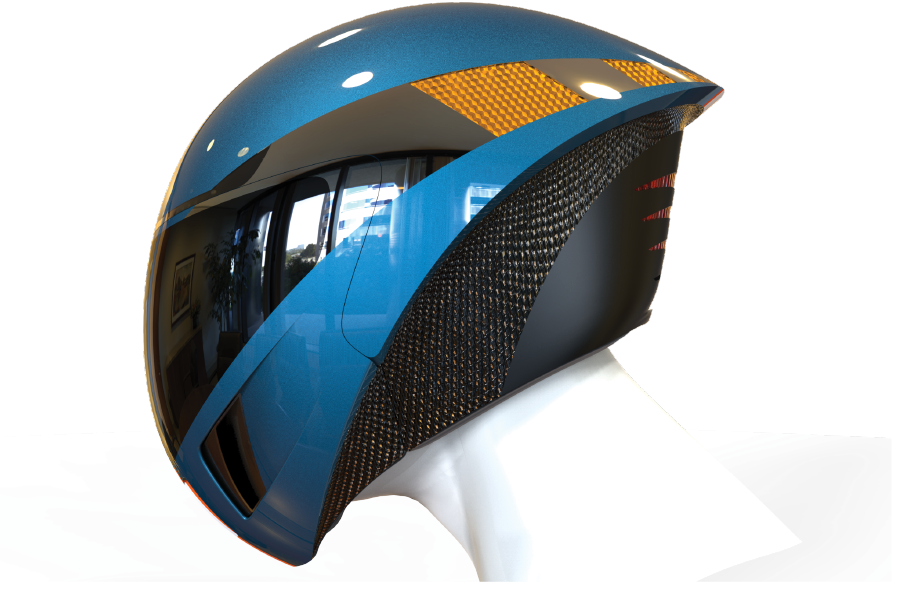 Encephalon hi-tech motorcycle helmet