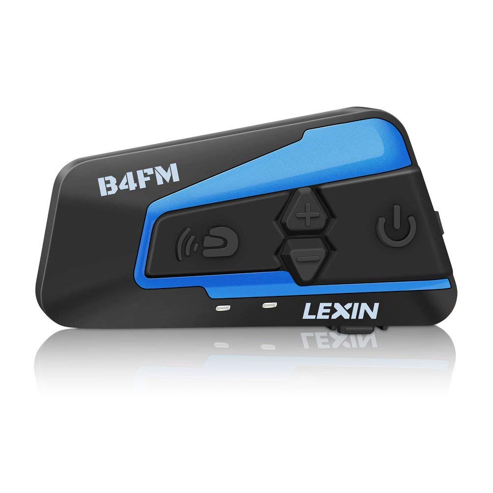 LEXIN LX-B4FM 4 Way BT Interphone Bluetooth Motorcycle Helmet Intercom