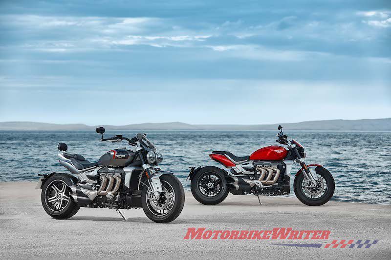 Triumph Rocket 3 comes in two more models