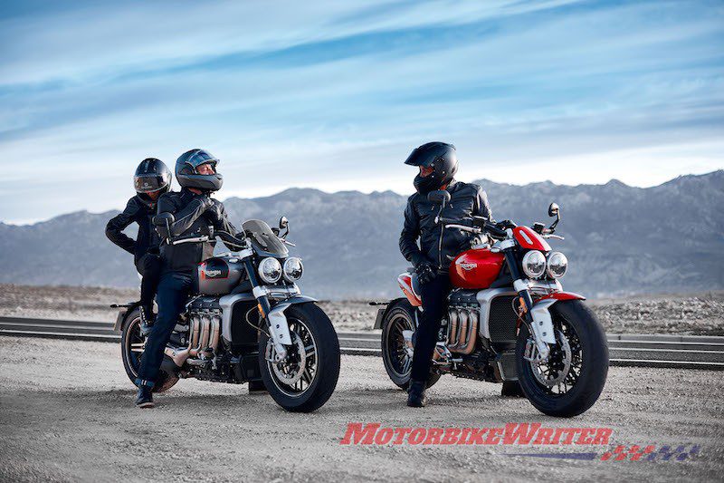 Triumph Rocket 3 comes in two more models