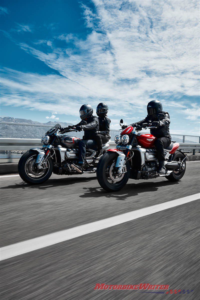 Triumph Rocket 3 comes in two more models