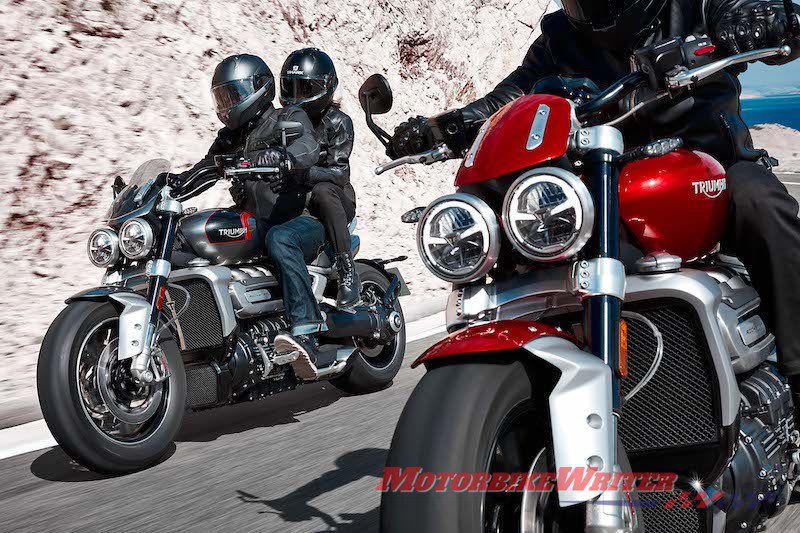 Triumph Rocket 3 comes in two more models