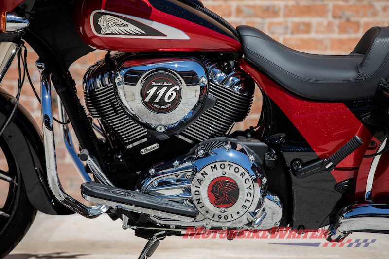 Indian Motorcycle increases engine capacity
