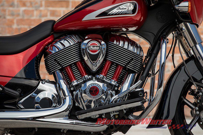 Indian Motorcycle increases engine capacity