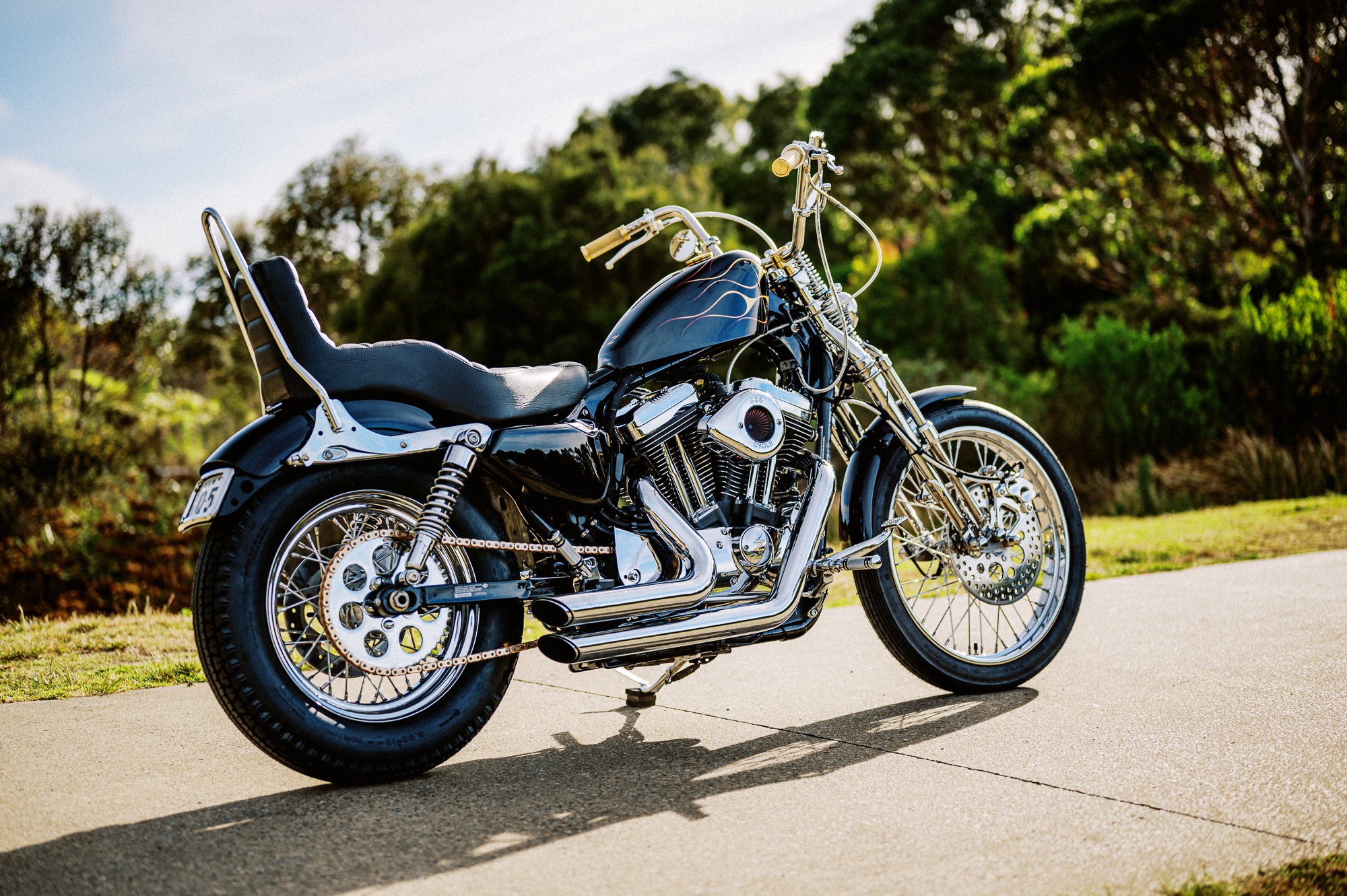 Zen Motorcycle’s 2015 Harley Sportster Chopper