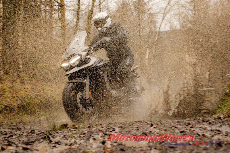 New Triumph Explorers ahead of update Desert Alpine